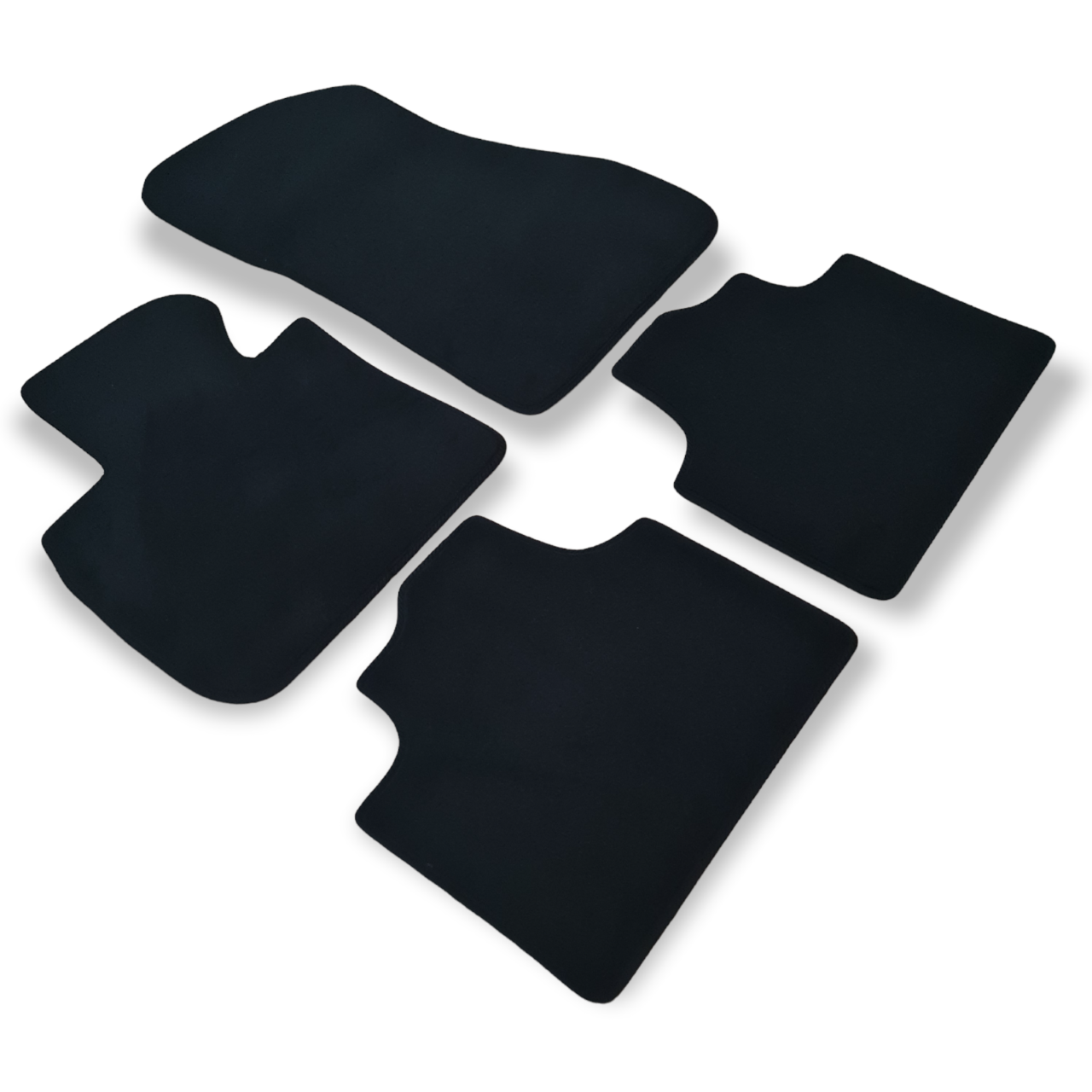 Car Floor Mats For BMW 2 Active Tourer Velour Waterproof Black Carpet Liners New