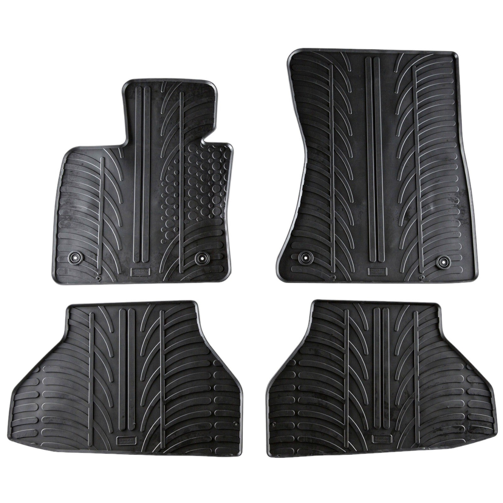 Rubber Car Floor Mats For BMW X6 E71 All Weather Heavy Duty Rugs Auto Liners New