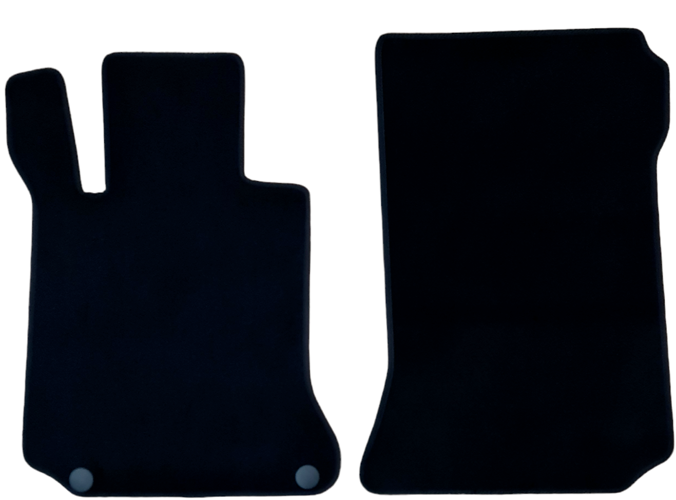 Front Car Floor Mats Velour For Mercedes E-Class Coupe C207 Waterproof Liners 2p
