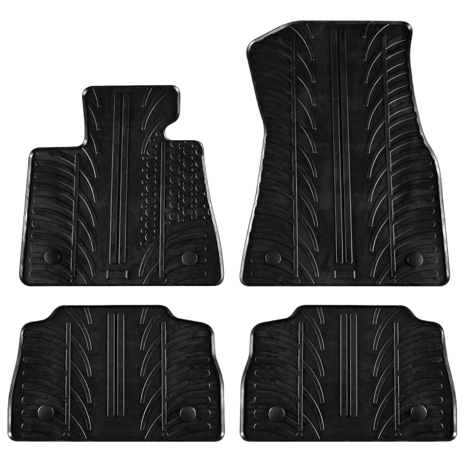 For BMW X6 G06 2020-2024 Car Floor Mats Rubber All Weather Heavy Duty Liners New