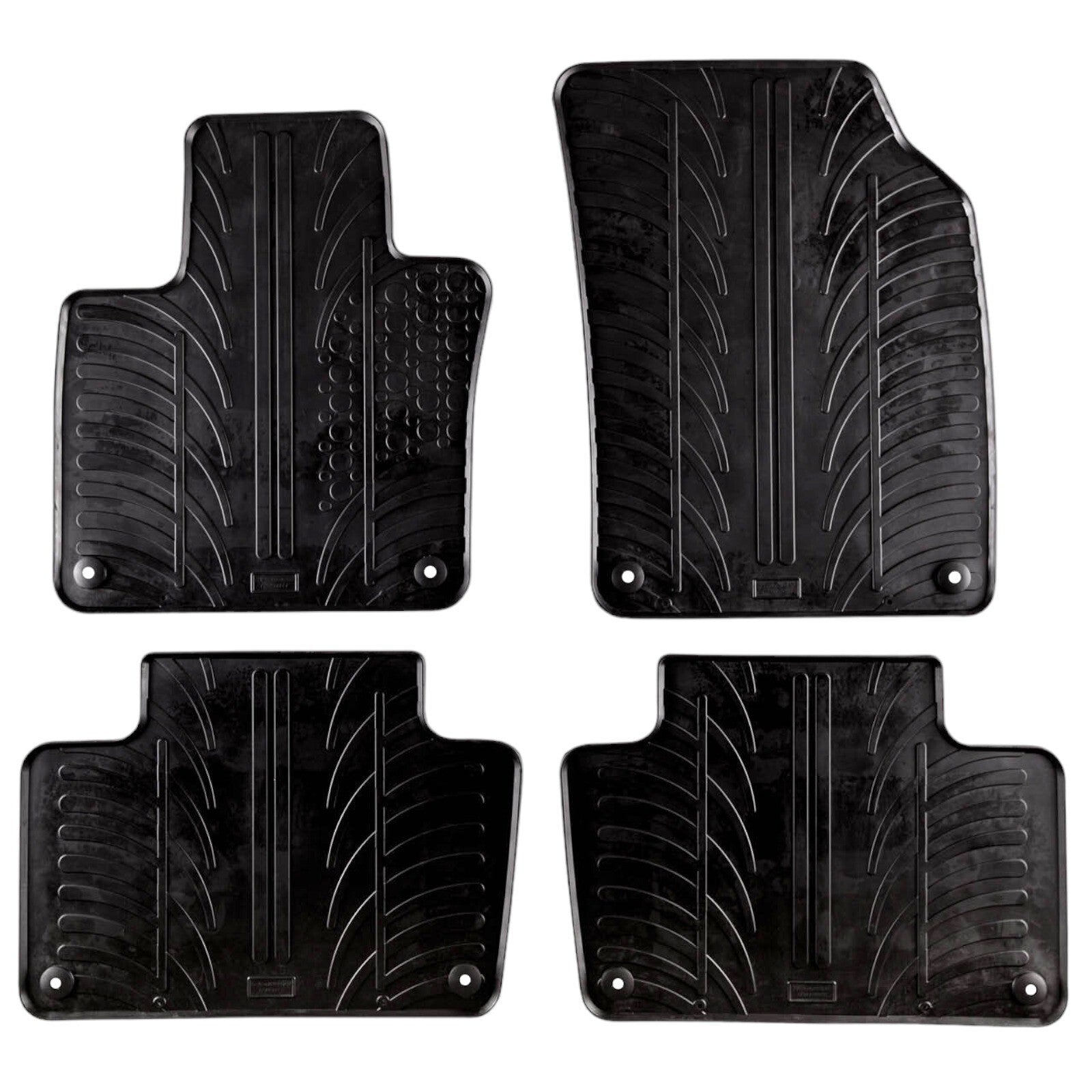 Rubber Car Floor Mats For Volvo XC-90 All Weather Heavy Duty Rugs Auto Liners