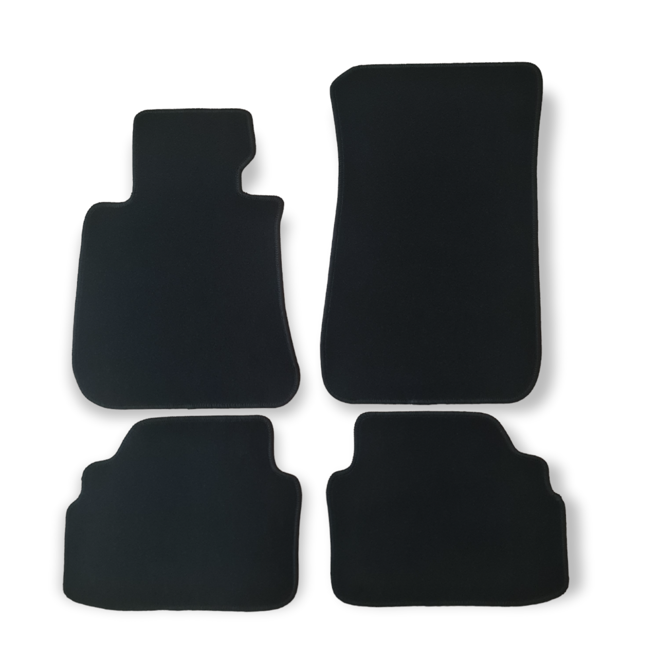 Car Floor Mats For BMW 3 M3 E92 Velour Waterproof Black Carpet Auto Liners New