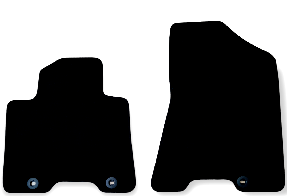Front Car Floor Mats Velour For Hyundai Tucson Waterproof Carpet Auto Liners 2pc