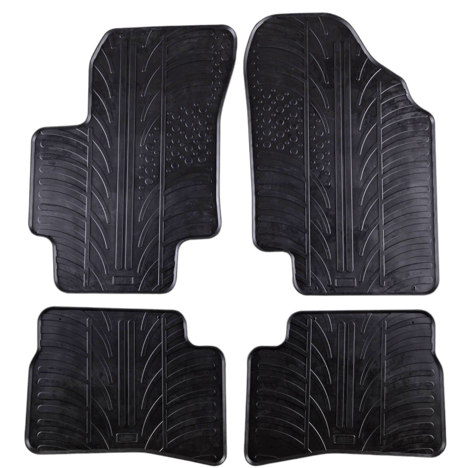 Rubber Car Floor Mats For Kia Rio All Weather Heavy Duty Rugs Auto Liners New