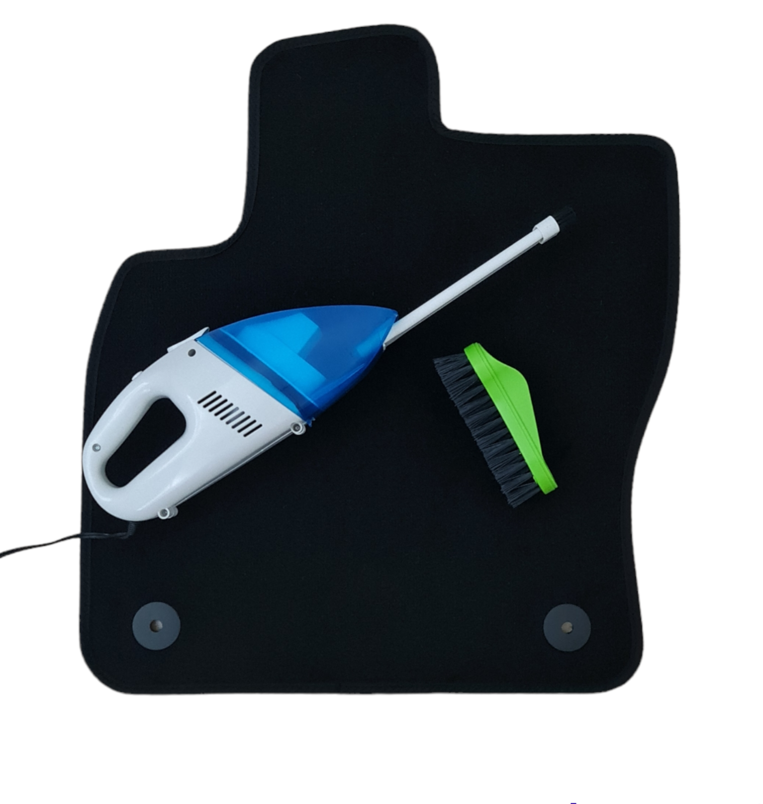 Front Car Floor Mats Velour For Jeep Renegade Waterproof Black Carpet Liners 2pc