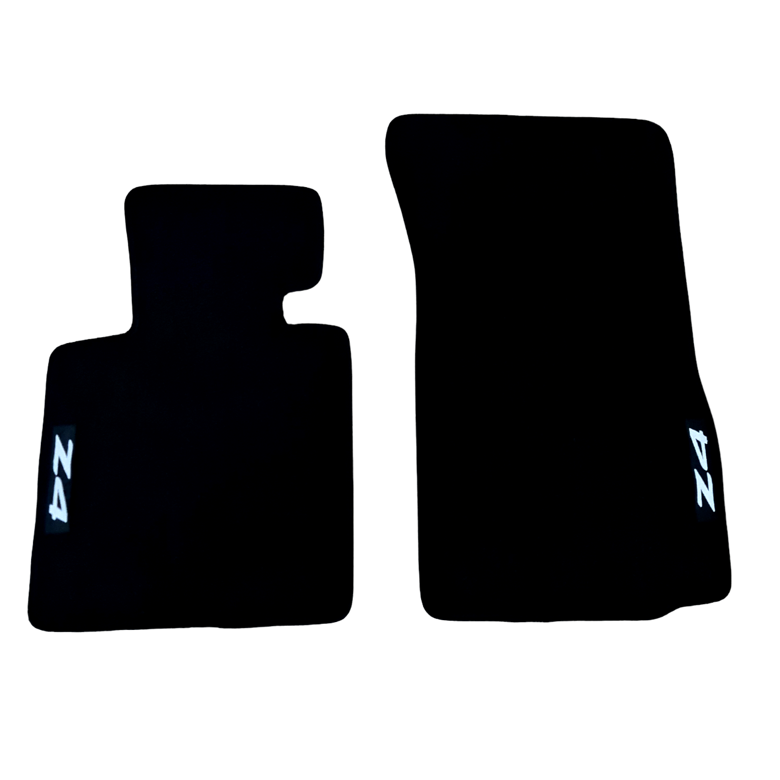 Front Car Floor Mats Velour For BMW Z4 E89 Waterproof Black Carpet Liners 2pcs