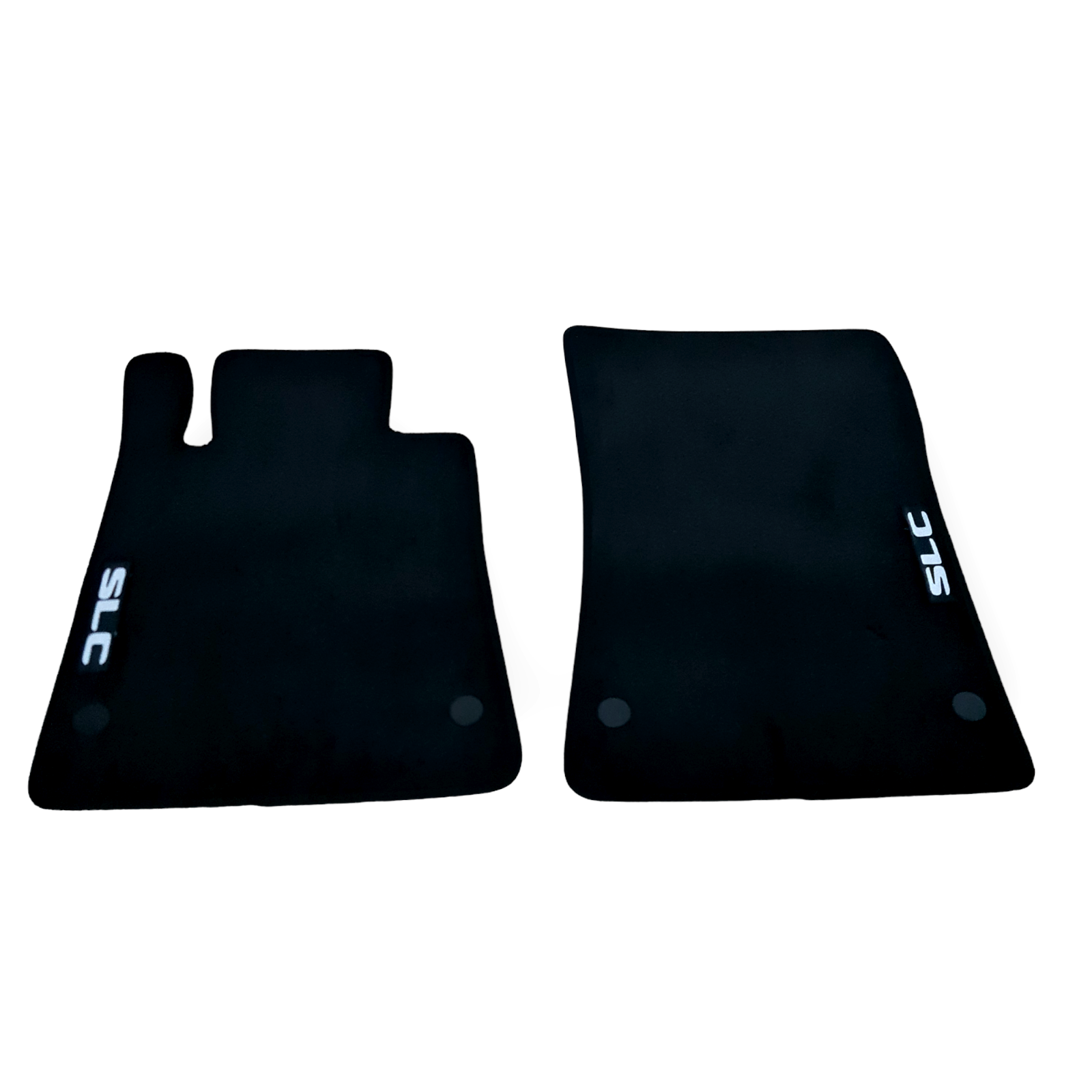 Car Floor Mats Velour For Mercedes SLC Waterproof Black Carpet Rugs Auto Liners