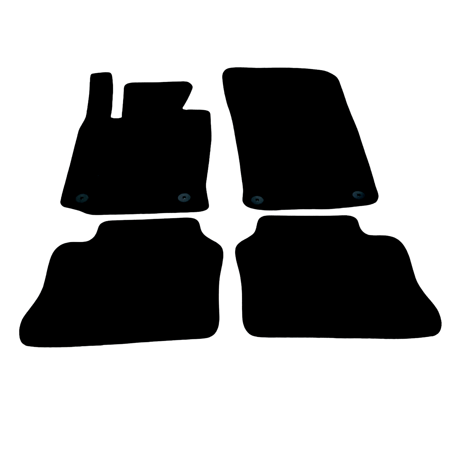 Car Floor Mats Velour For Porsche Panamera Waterproof Black Carpet Auto Liners
