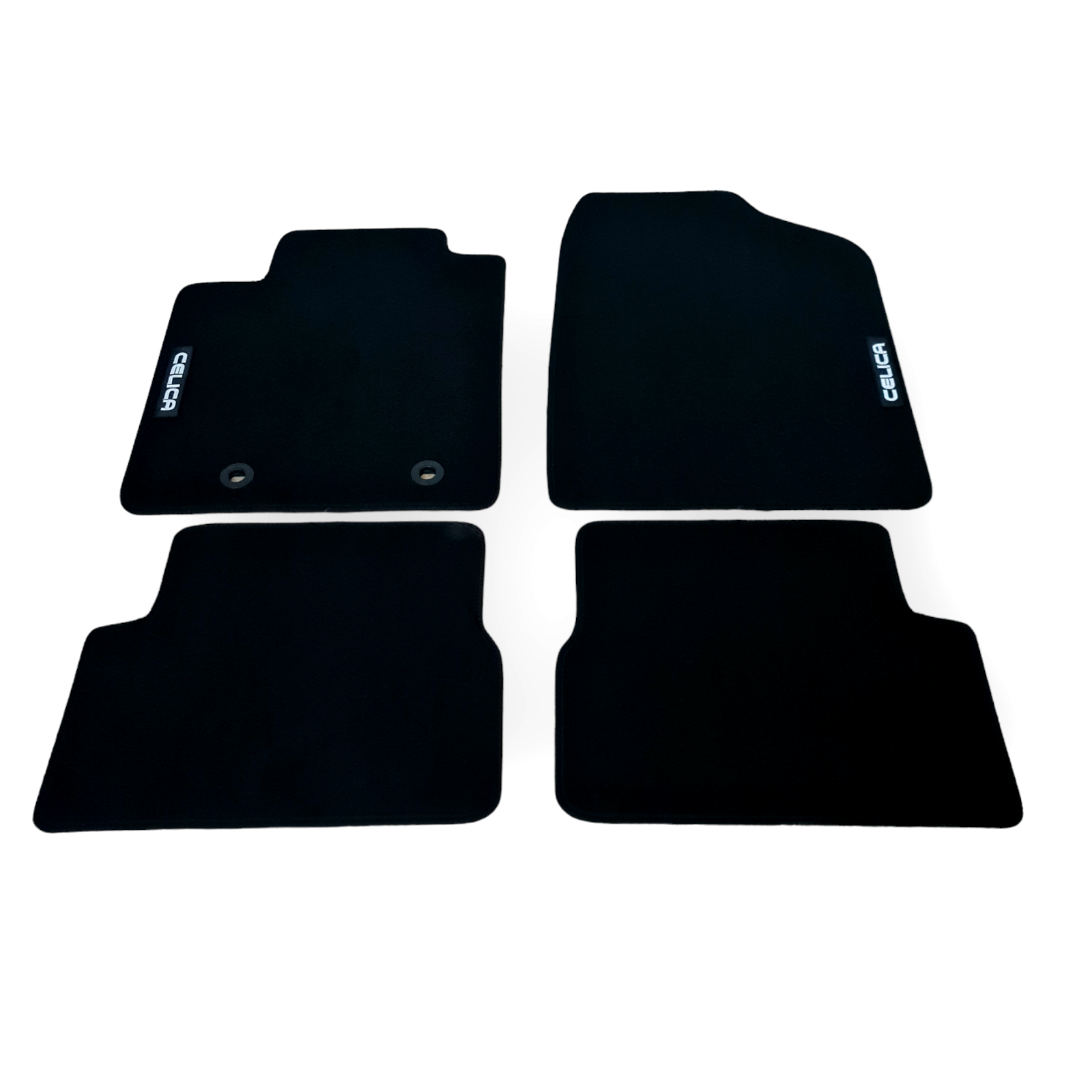 Car Floor Mats For Toyota Celica Velour Waterproof Auto Liners Black Carpet Rugs