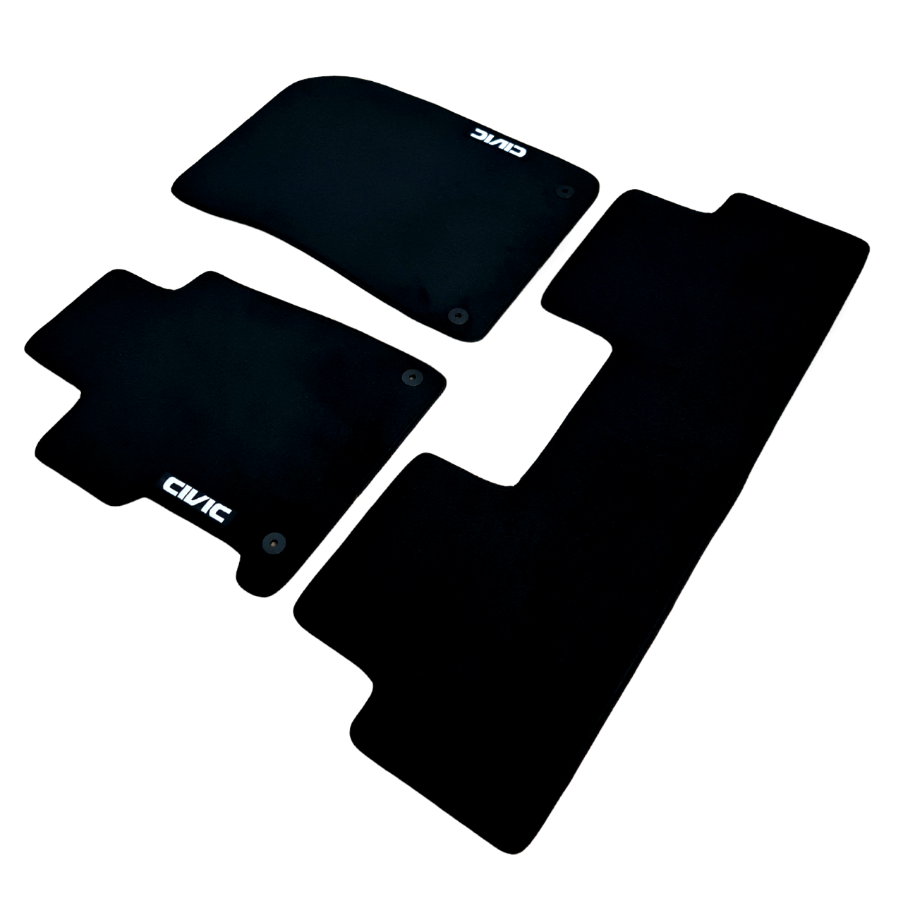 For Honda Civic Carpet Car Floor Mats 2012-2016 OEM Quality Velour Rugs Liners