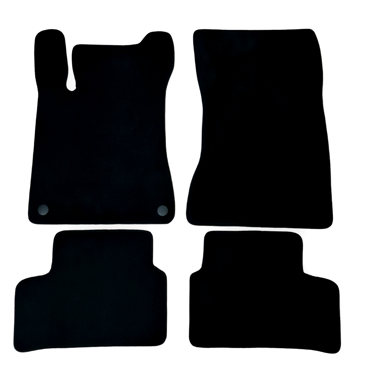 Car Floor Mats Velour For Mercedes A Class Auto Liners Waterproof Black Carpet