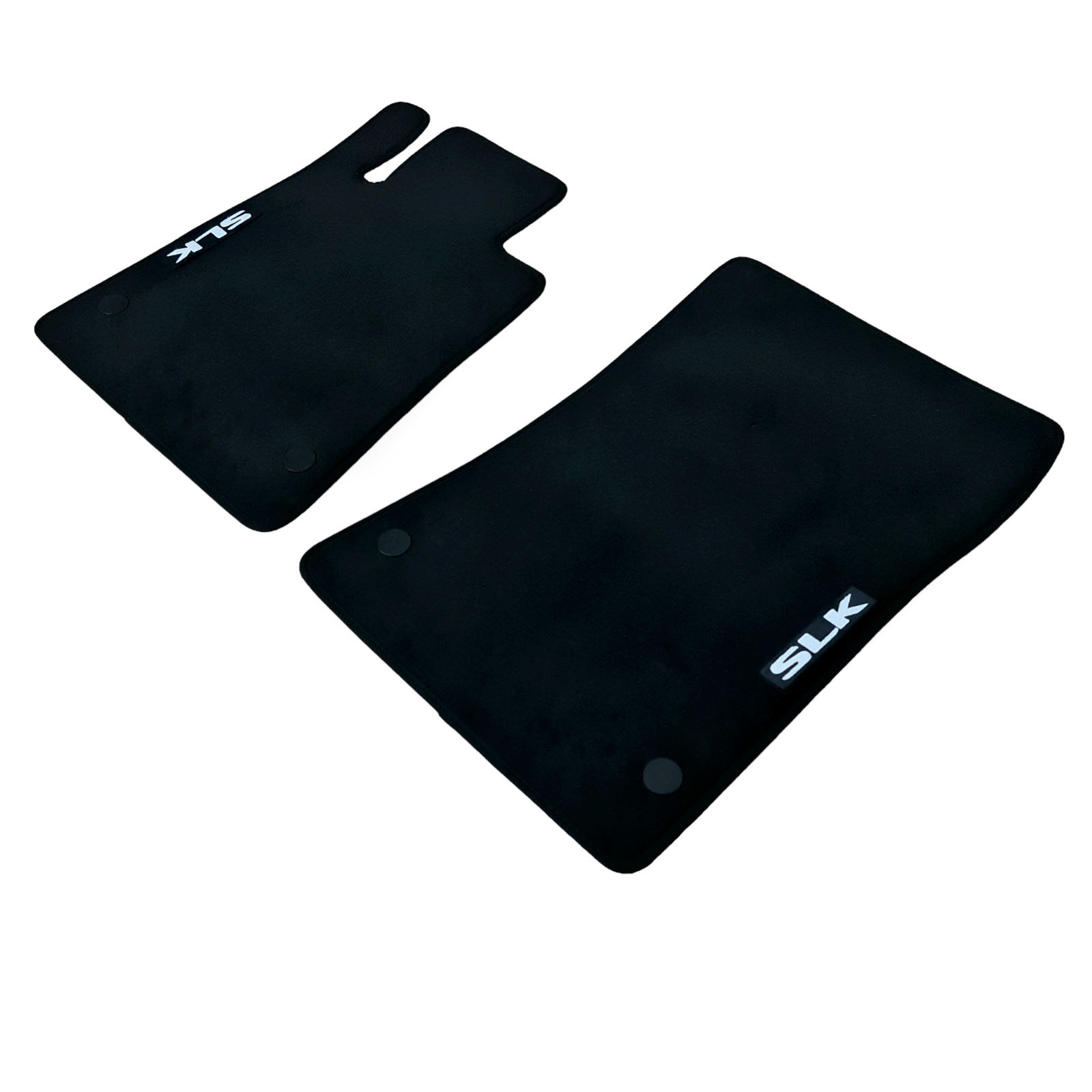 Car Floor Mats Velour For AMG Mercedes SLK R172 Waterproof Black Auto Liners New