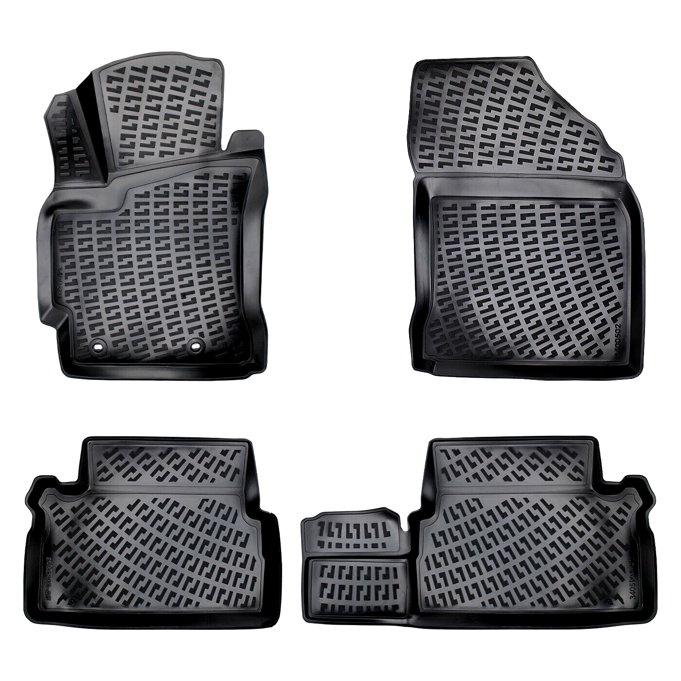 Car Floor Mats Liners For Toyota Auris 2013-2018 All Season Heavy Duty Auto Rugs