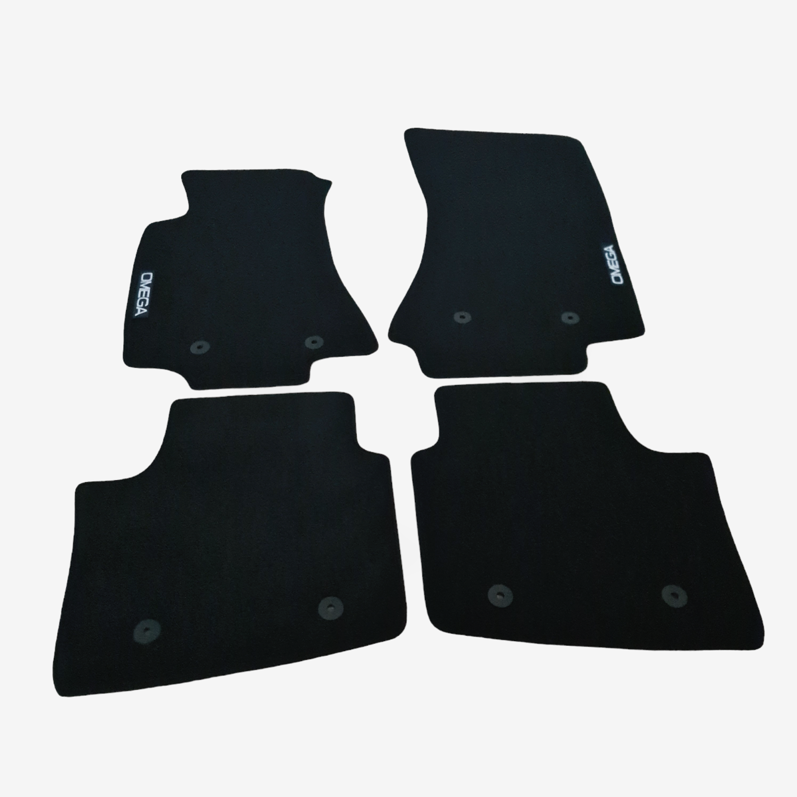 Car Floor Mats Velour For Opel OMEGA Auto Liners Waterproof Black Carpet Rugs