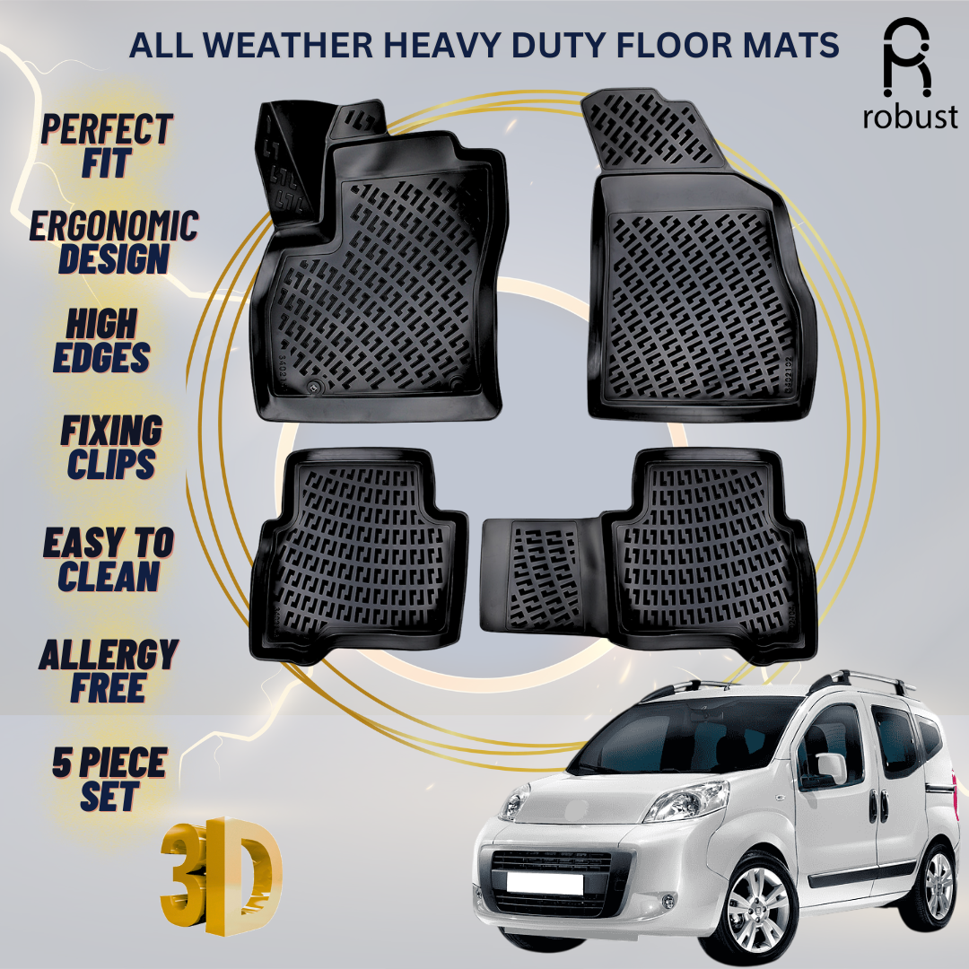 Floor Mats Liners For RAM V700 City 2013-2024 All Weather Heavy Duty 3d Car Rugs