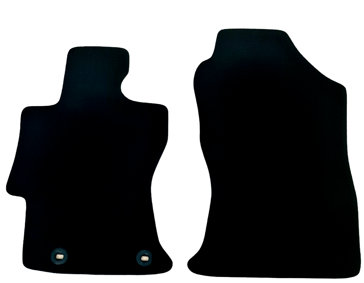 Front Car Floor Mats Velour For Subaru XV Waterproof Carpet Auto Liners New 2pcs