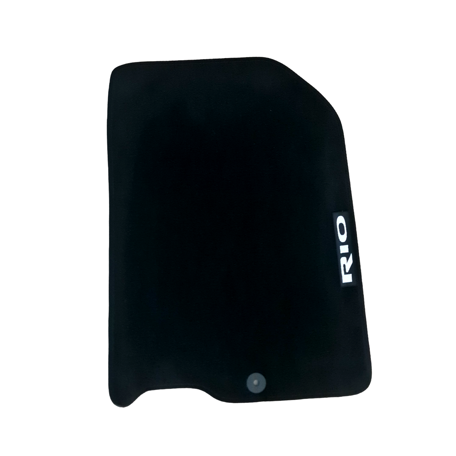 Car Floor Mats For Kia Rio Velour Waterproof Black Carpet Rugs Auto Liners New