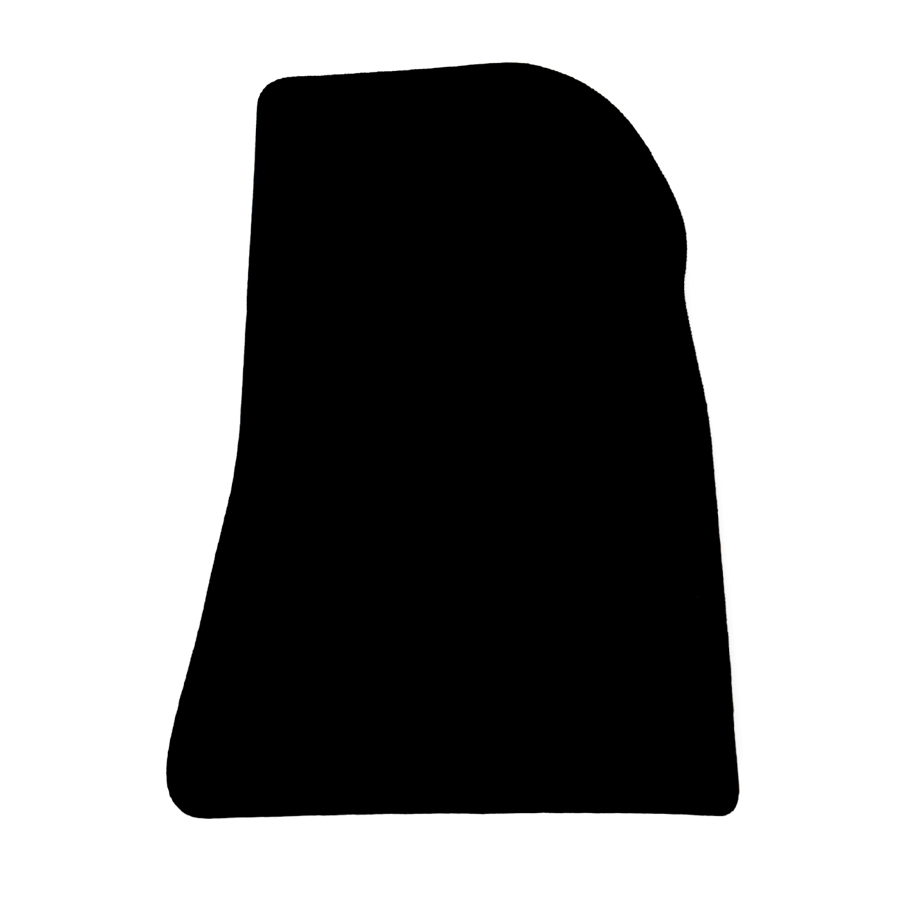 Front Car Floor Mats Velour for Tesla Model 3 Waterproof Black Carpet Liners 2pc