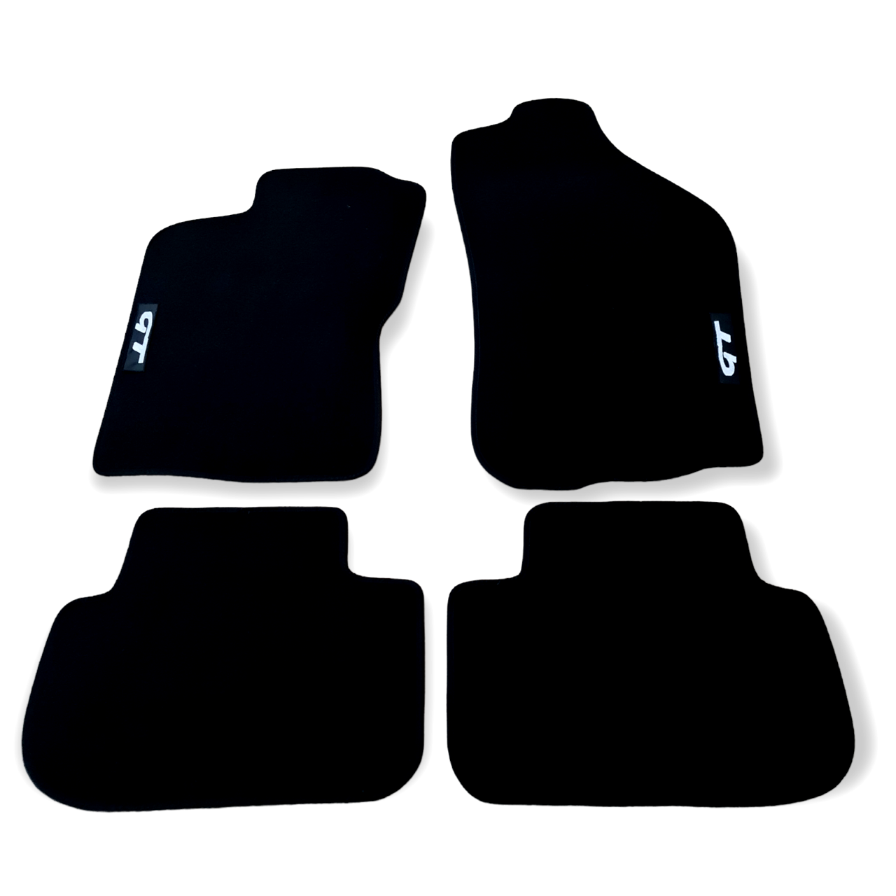 Car Floor Mats For Alfa Romeo GT Velour Waterproof Black Carpet Auto Liners New
