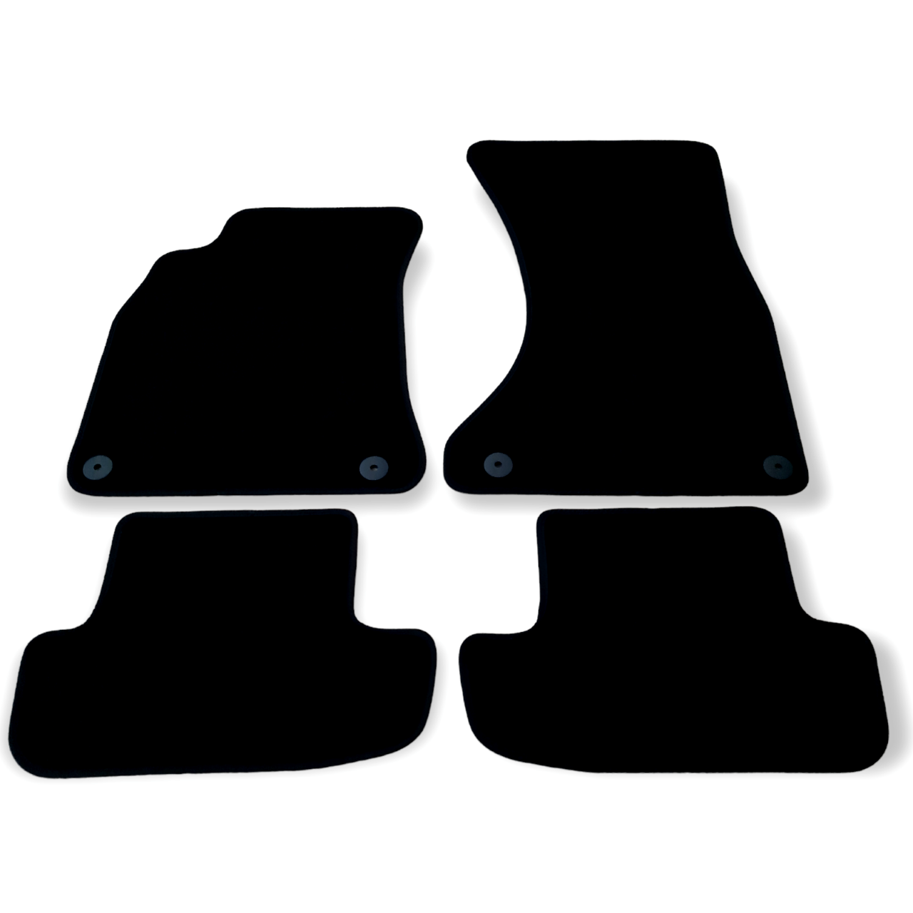 For Audi A5 Coupe Carpet Floor Mats 2007-2016 OEM Quality Velour Auto Rugs Liner