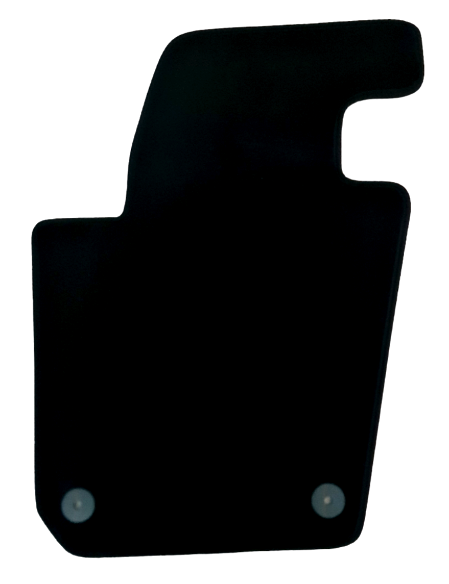 Front Car Floor Mats For Seat Ibiza Velour Waterproof Carpet Auto Liners 2pc New