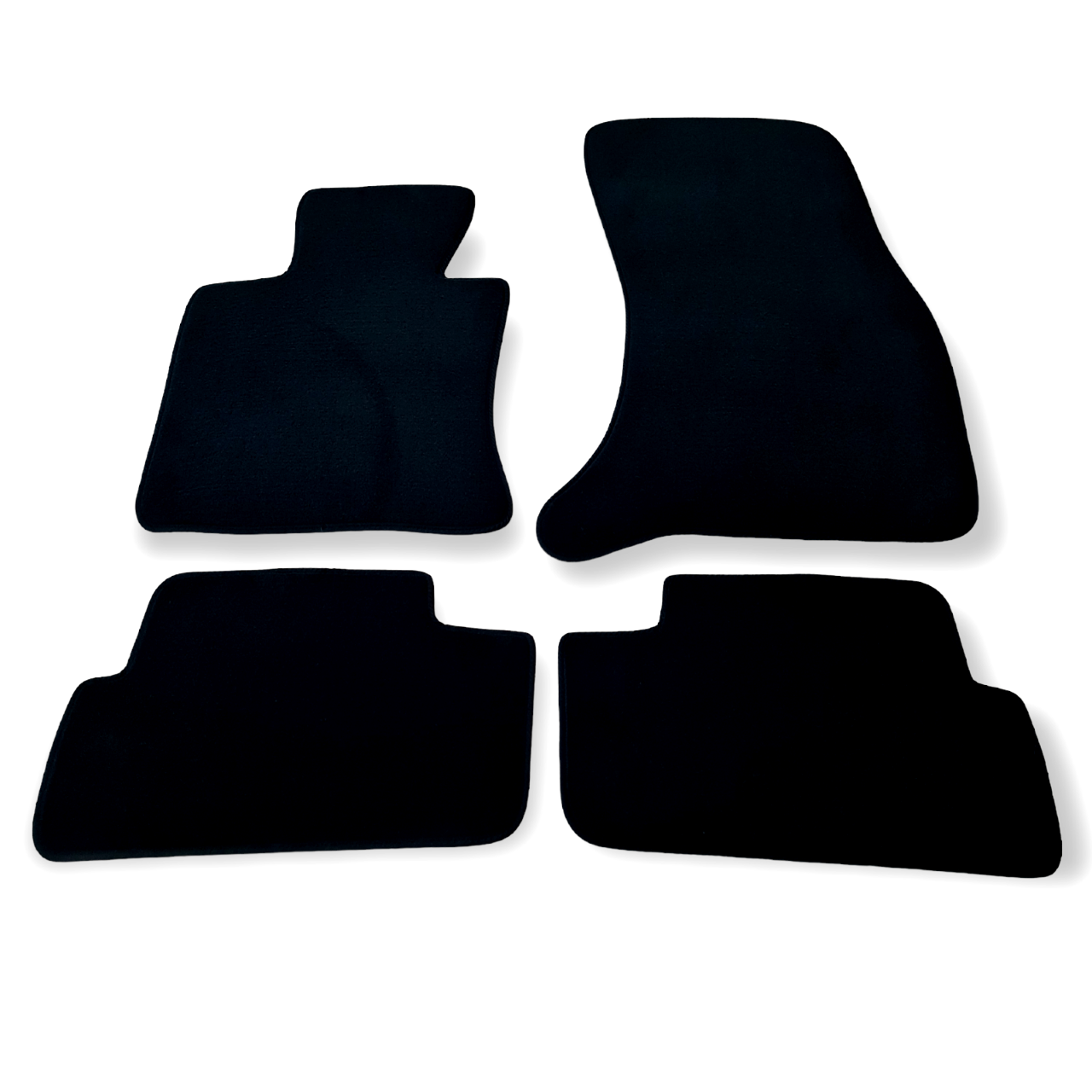 For BMW 6 Carpet Car Floor Mats 2004-2011 OEM Quality Velour Auto Rugs Liners