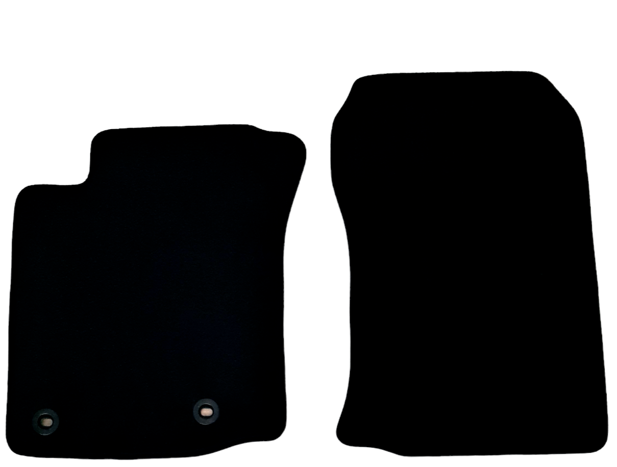Front Car Floor Mats Velour For Toyota Land Cruiser J150 Carpet Auto Liners 2pcs