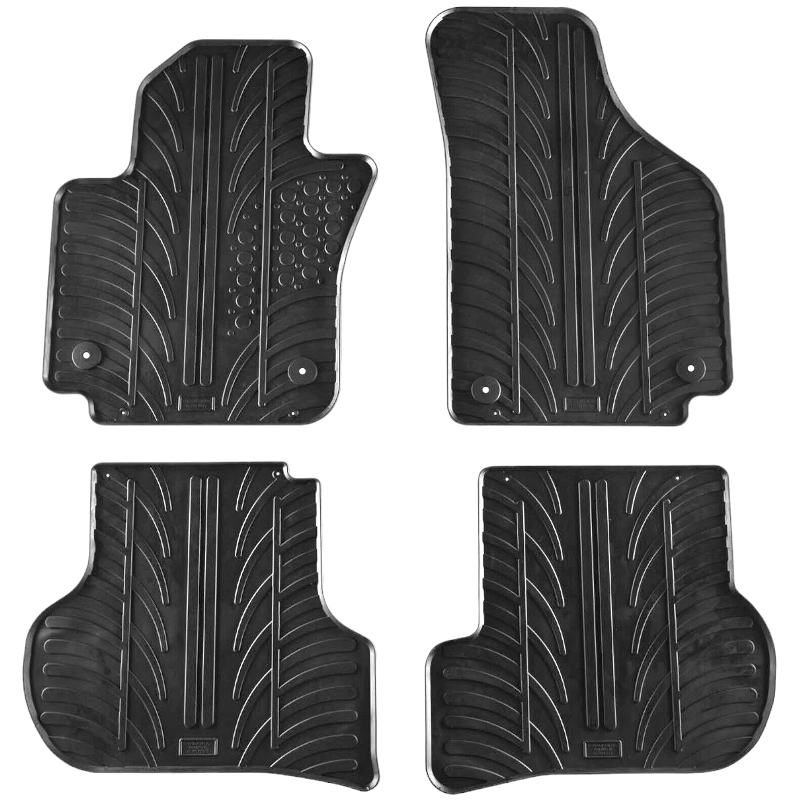 Rubber Car Floor Mats For Seat Altea XL All Weather Heavy Duty Rugs Auto Liners