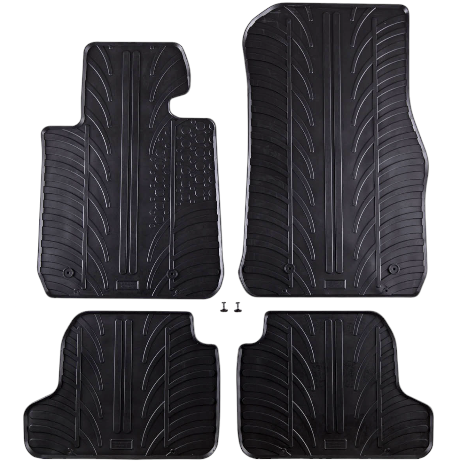 For BMW 2 F23 F22 2012-2021 Car Floor Mats Rubber All Weather Heavy Duty Liners