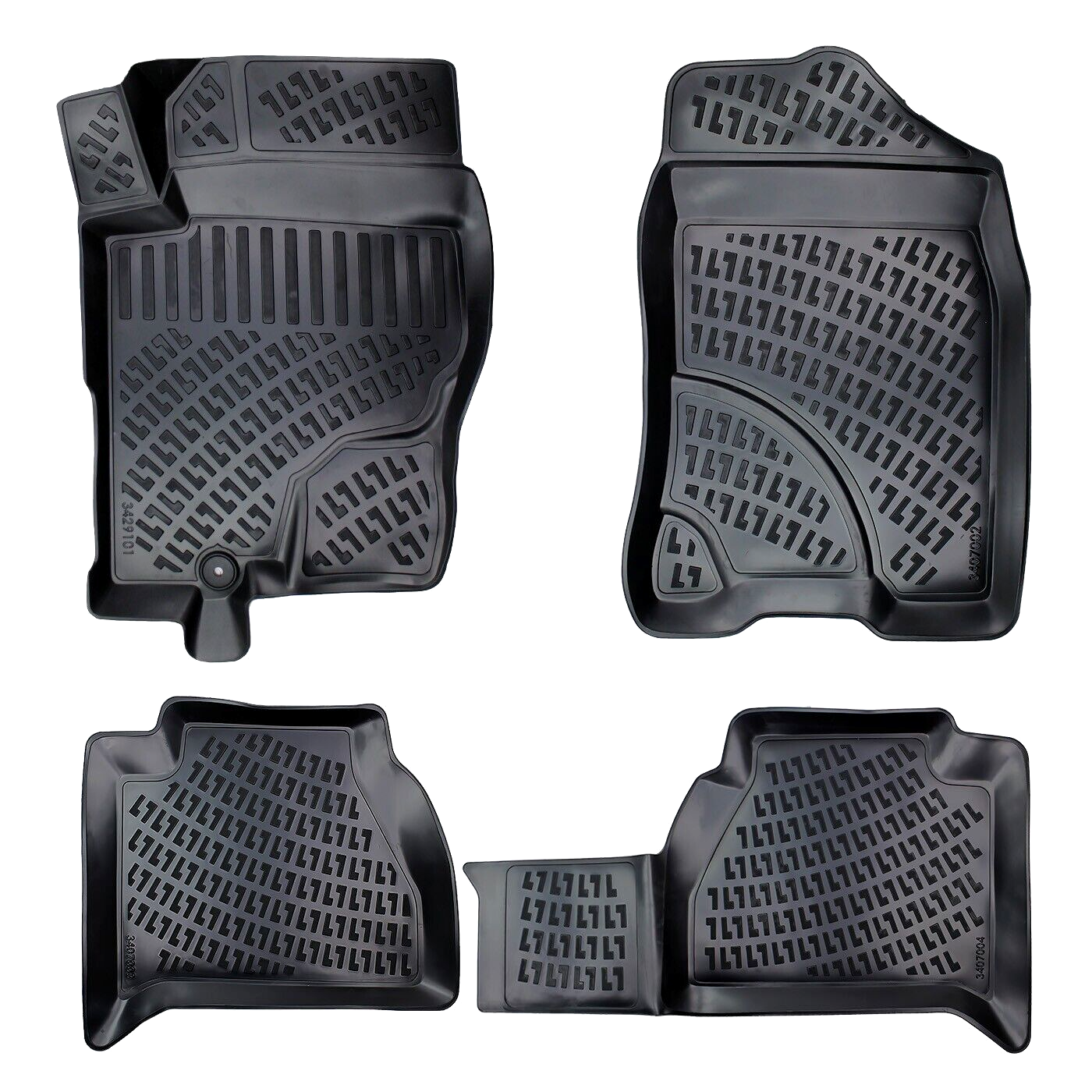 Car Floor Mats Liners For Nissan Frontier 2005-2013 All Season Heavy Duty Rugs