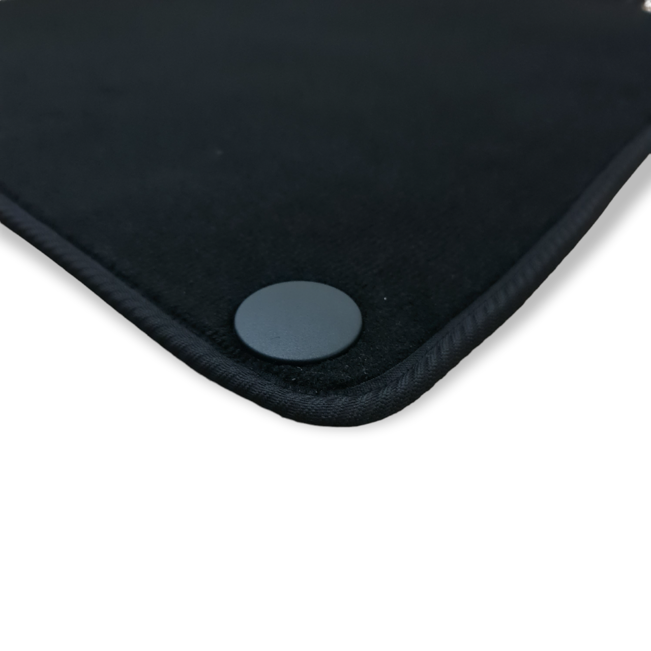 Car Floor Mats Velour For Mercedes S-Class W222 Carpet Rugs Waterproof 2pc Front