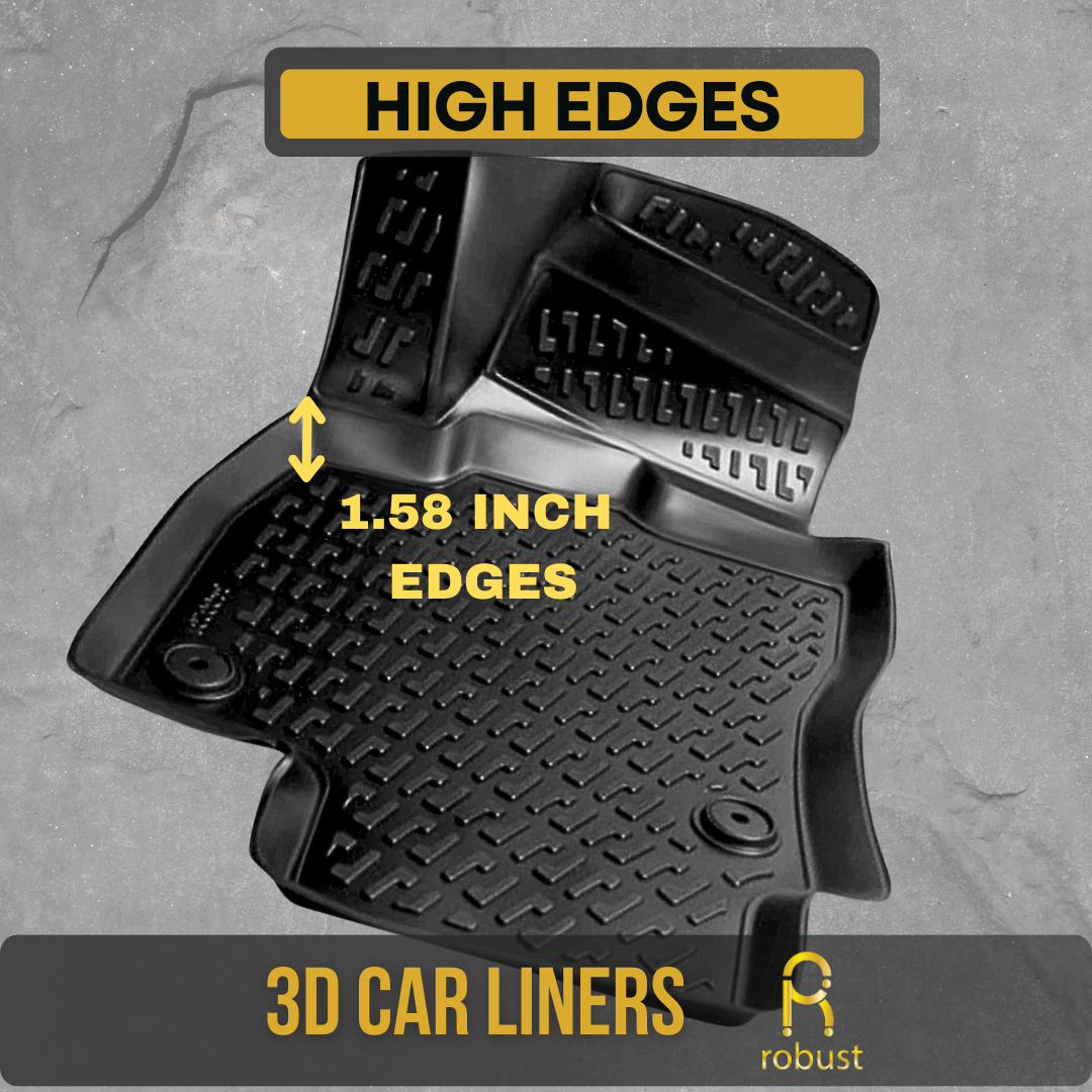 Floor Mats Liners For Dodge Journey 2009-2020 All Weather Heavy Duty 3D Car Rugs