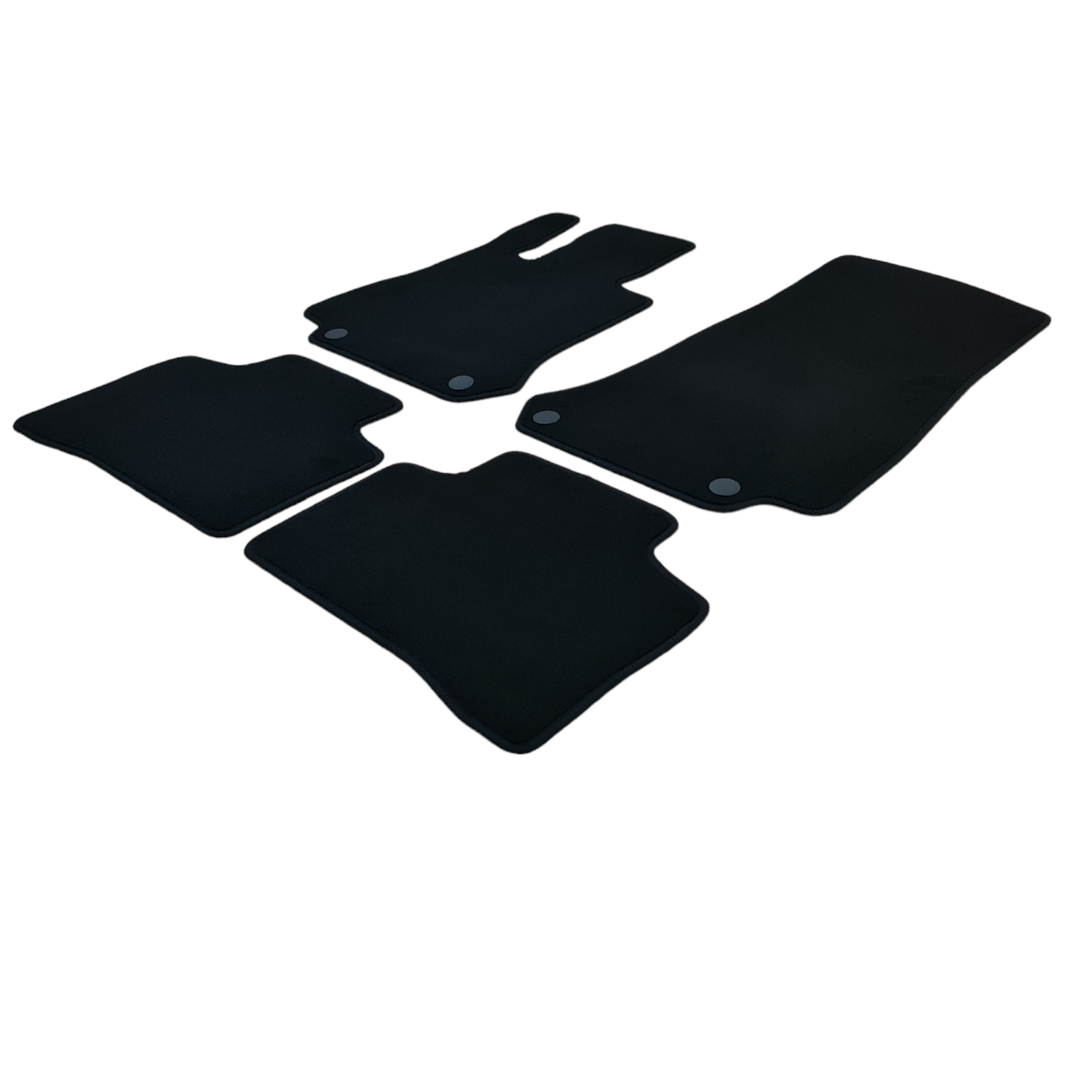 Velour Car Floor Mats For Mercedes GLC X253 Auto Liners Waterproof Black Carpet