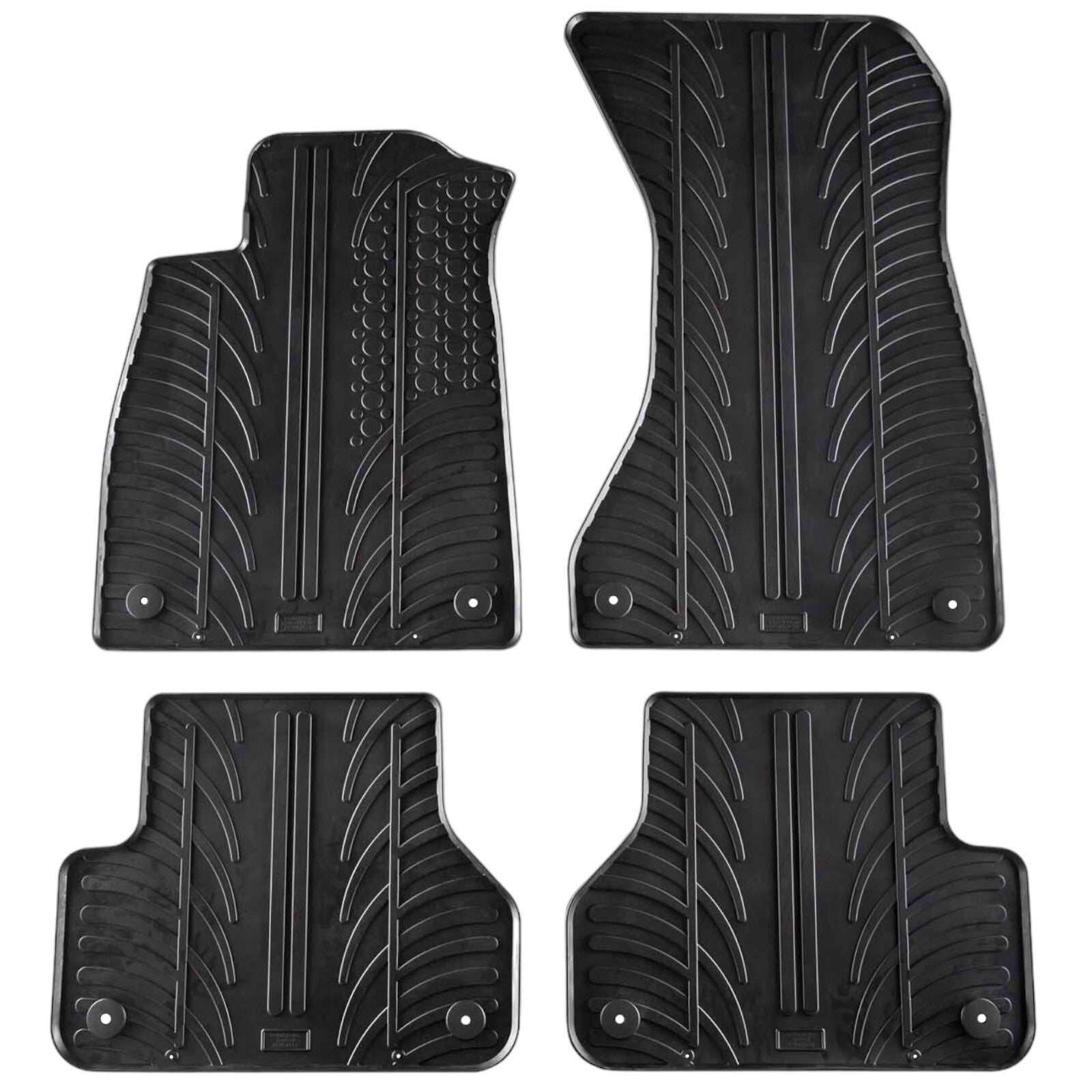 For Audi A5 2016-2024 Car Floor Mats Rubber All Weather Heavy Duty Auto Liners