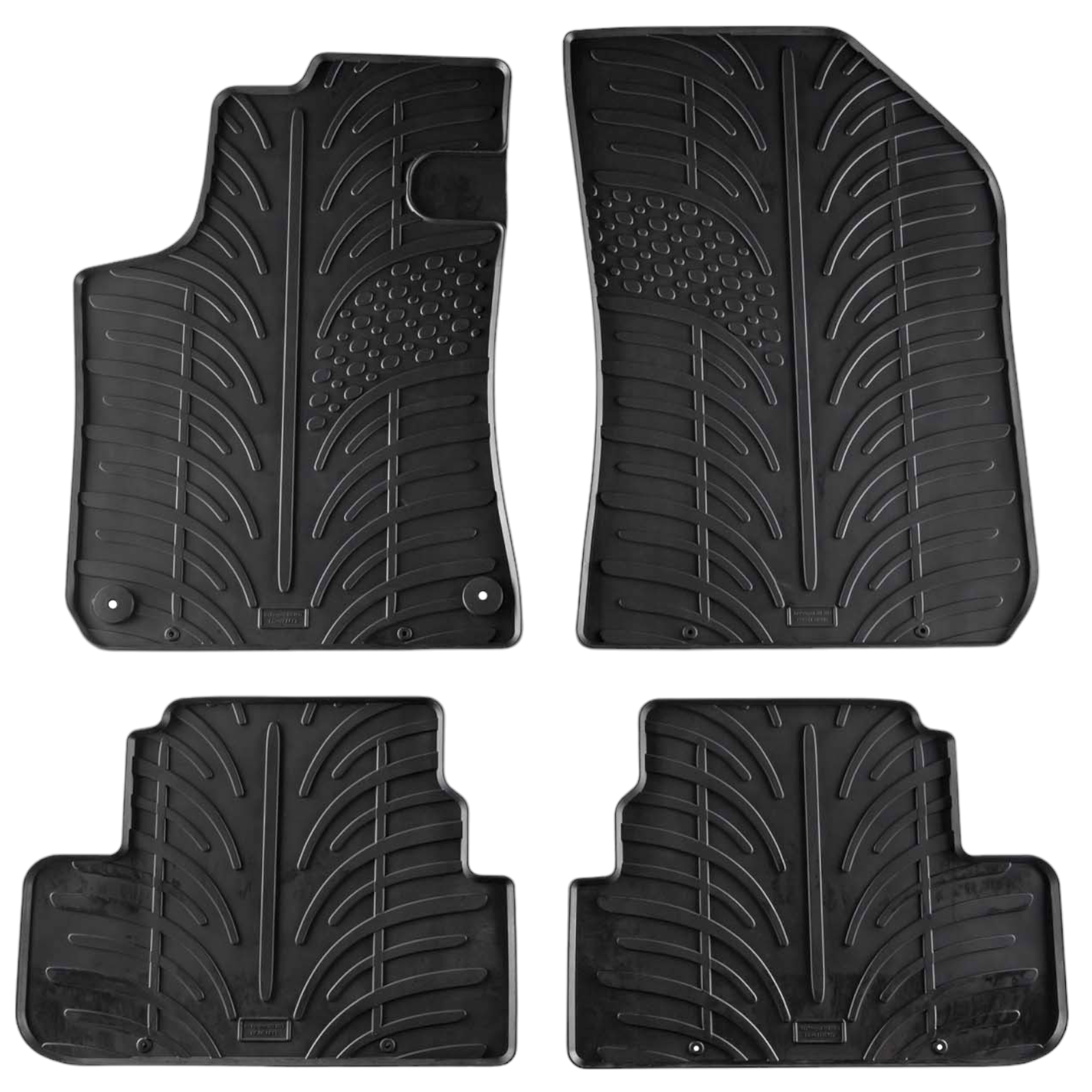 Rubber Car Floor Mats For Peugeot 308 All Weather Heavy Duty Rugs Auto Liners