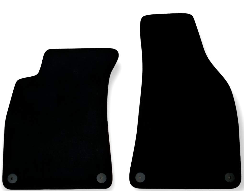 Front Car Floor Mats Velour For Audi A4 Convertible Waterproof Carpet Liners 2pc