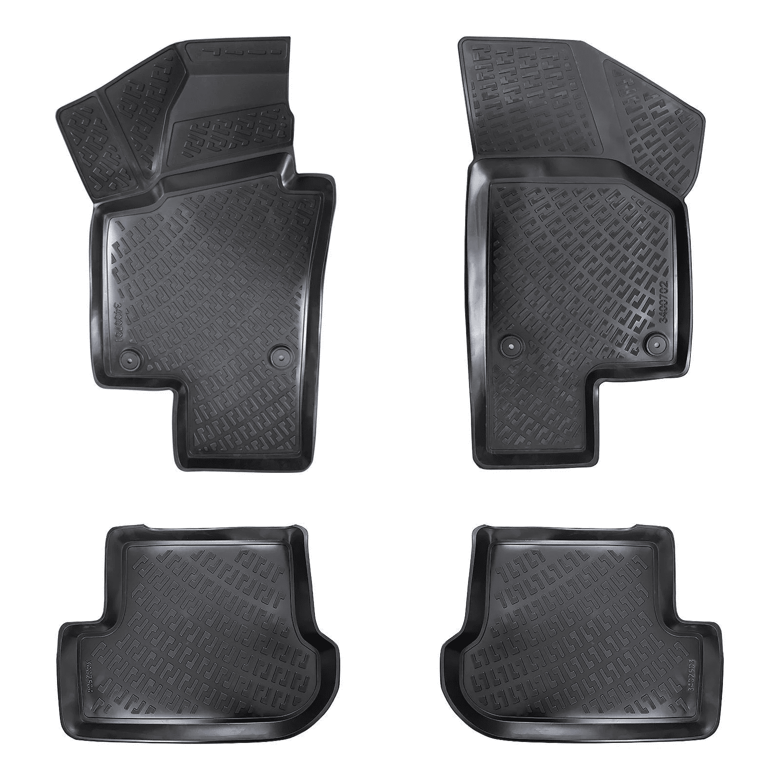 Floor Mats Liners For VW Volkswagen Beetle 2011-2019 All Weather Heavy Duty Rugs