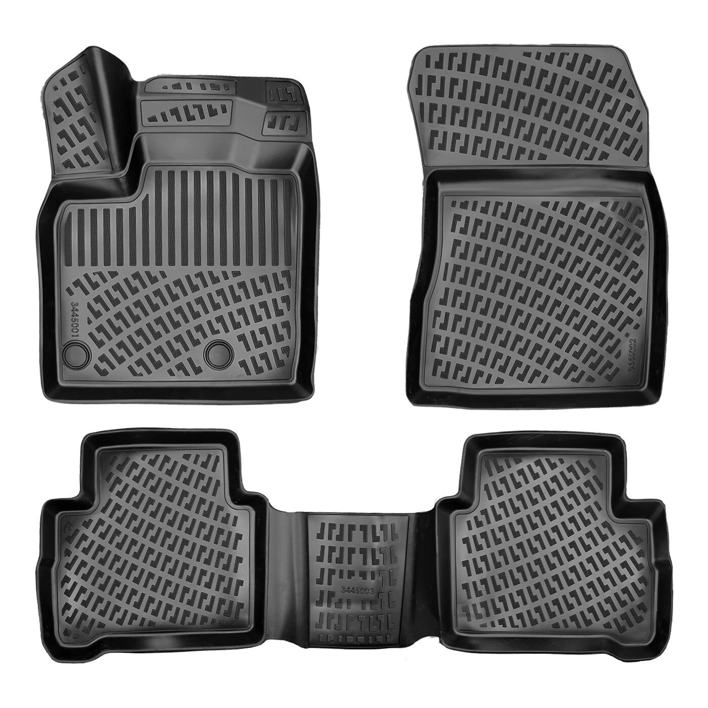 Floor Mats Liners For Nissan Qashqai 2022-2025 All Weather Heavy Duty Car Rugs