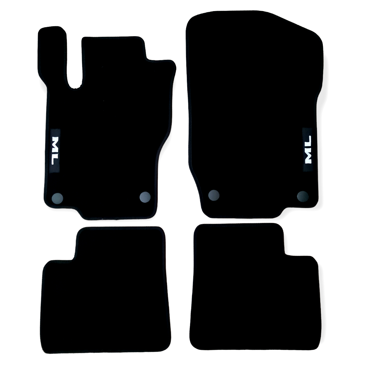 For Mercedes ML-Class W164 Carpet Car Floor Mats 2005-2011 OEM Quality Auto Rugs