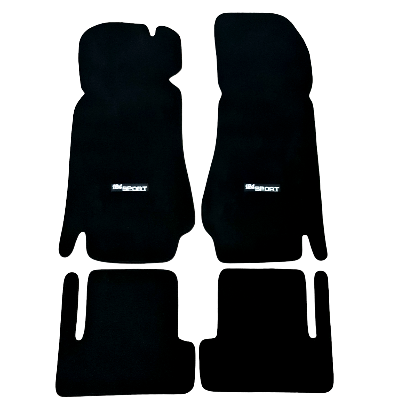 For Fiat 124 Sport Carpet Velour Car Floor Mats 1967-1975 OEM Quality Auto Rugs