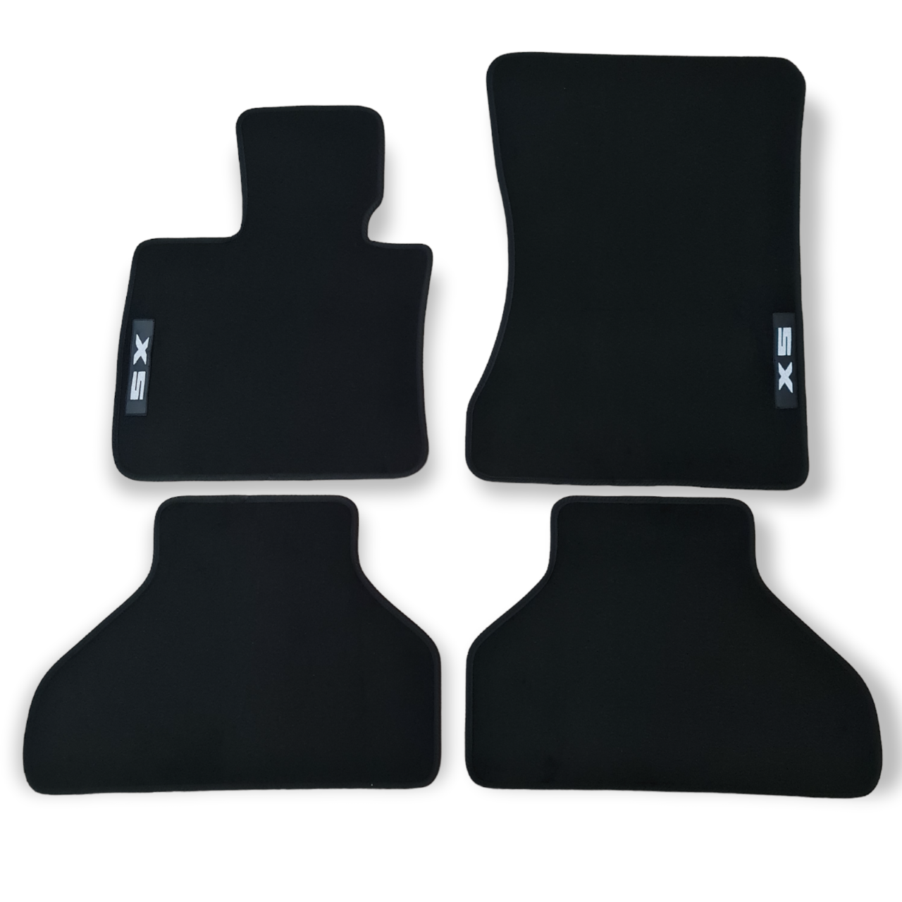 Car Floor Mats Velour For BMW X5 E70 MX5 Waterproof Black Carpet Auto Liners New