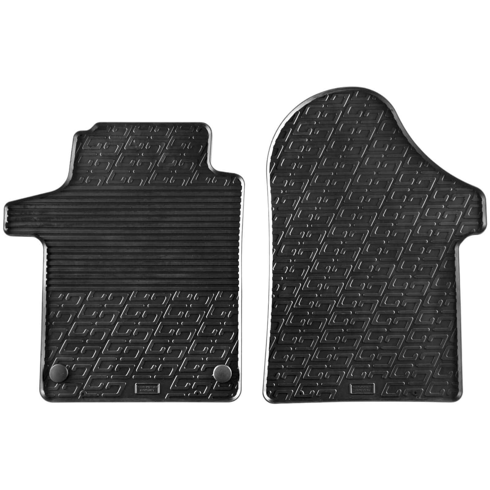 Rubber Car Floor Mats For Mercedes V Class W447 All Weather Heavy Duty Liners