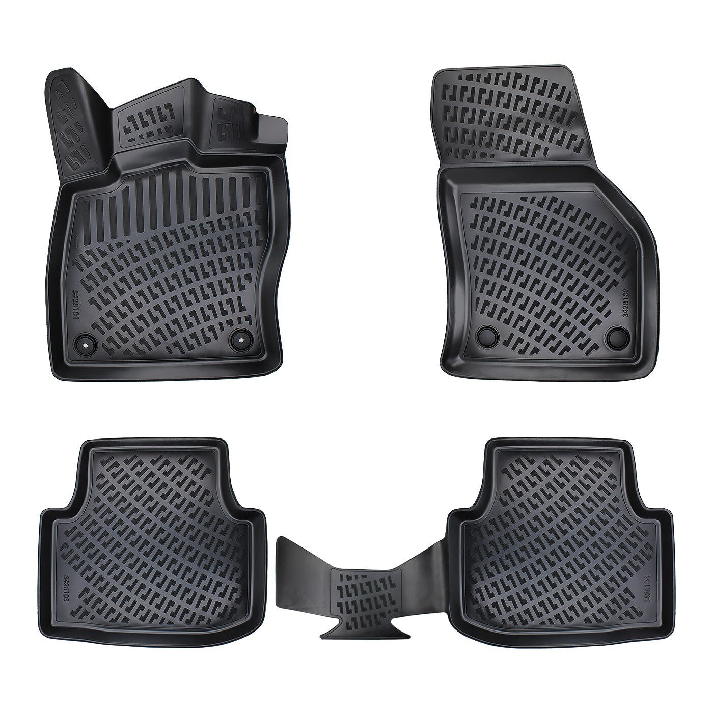 Floor Mats Liners For Cupra Formentor 2020-2024 All Weather Heavy Duty Car Rugs