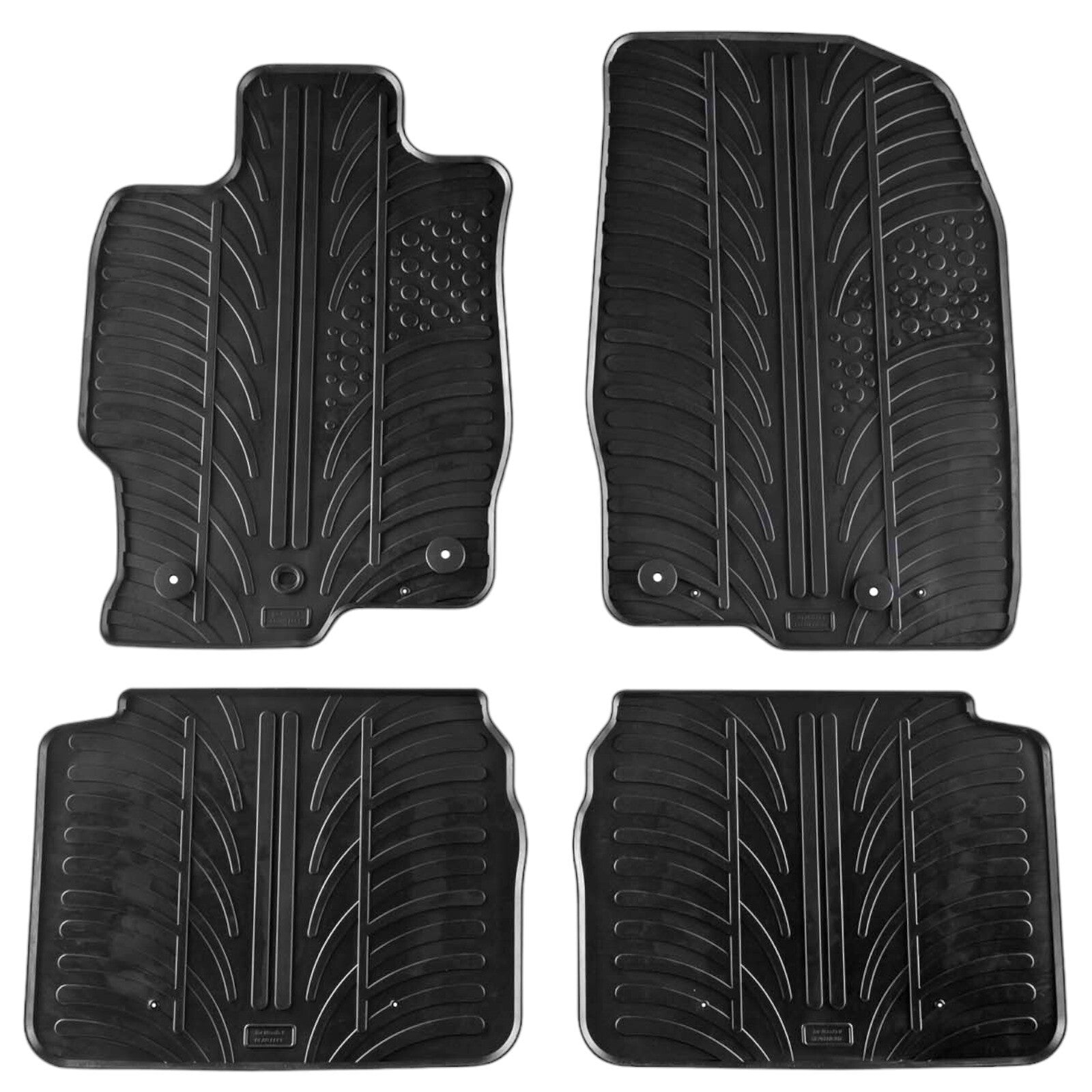 For Mazda 6 2007-2012 Car Floor Mats Rubber All Weather Heavy Duty Auto Liners