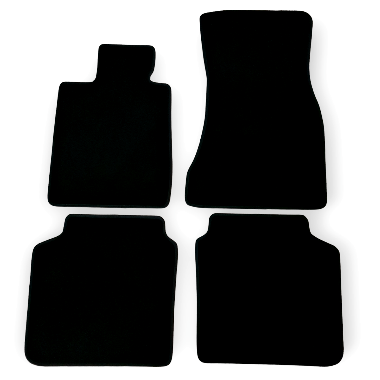 Car Floor Mats Velour For BMW 7 M7 G12 Waterproof Black Carpet Rugs Auto Liners