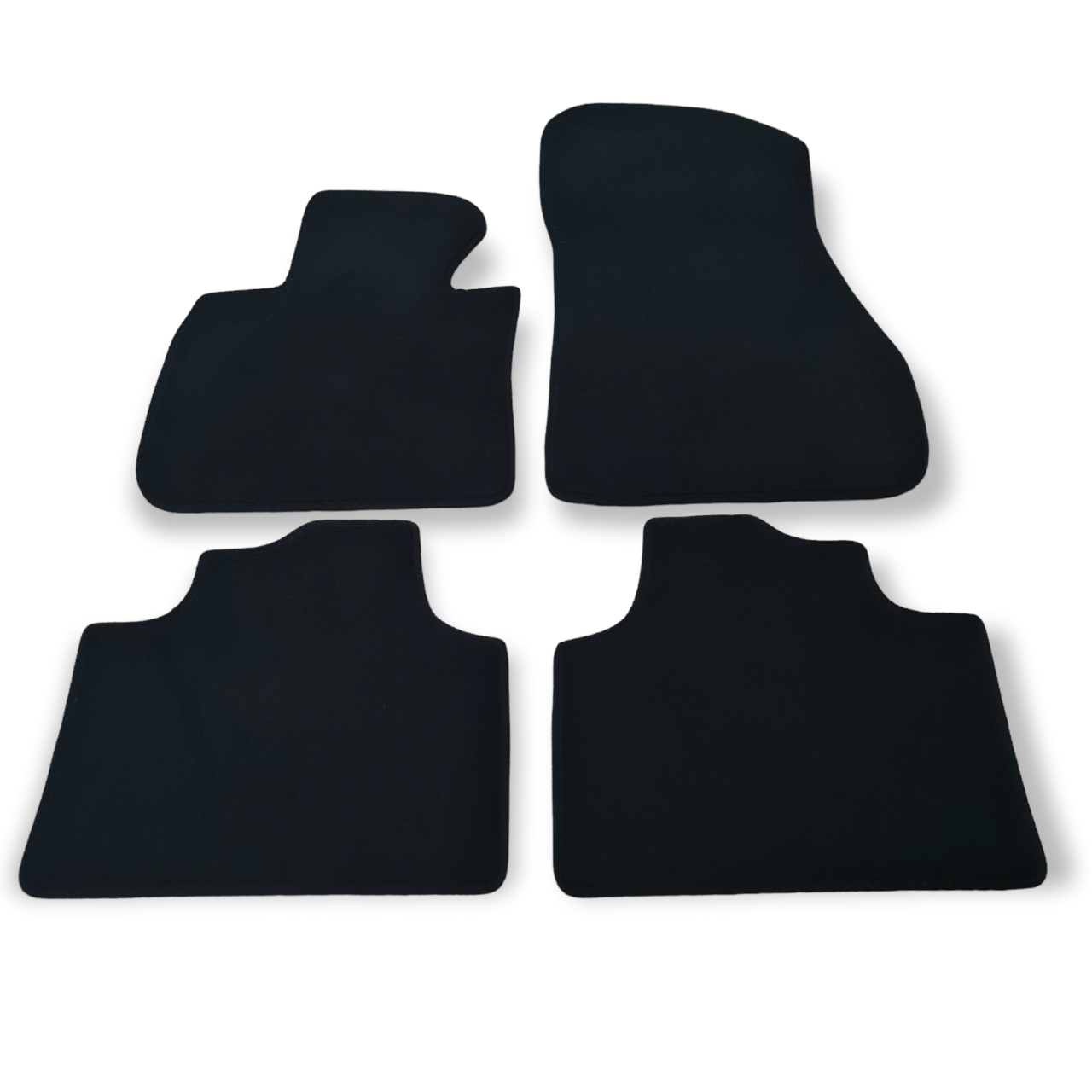 Car Floor Mats For BMW 2 Active Tourer Velour Waterproof Black Carpet Liners New