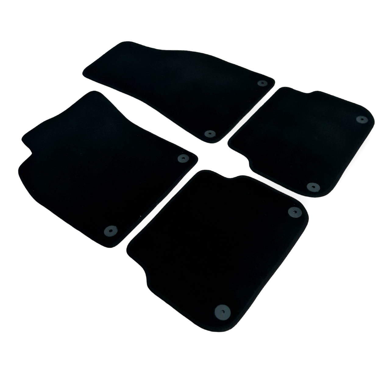 For Audi A6 Car Carpet Floor Mats 2005-2011 OEM Quality Velour Auto Rugs Liners