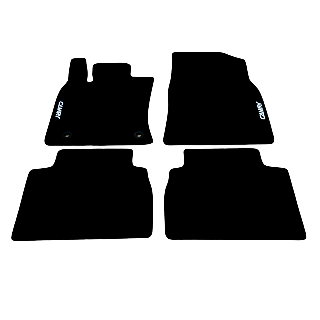 Car Floor Mats For Toyota Camry Velour Waterproof Black Carpet Rugs Auto Liners