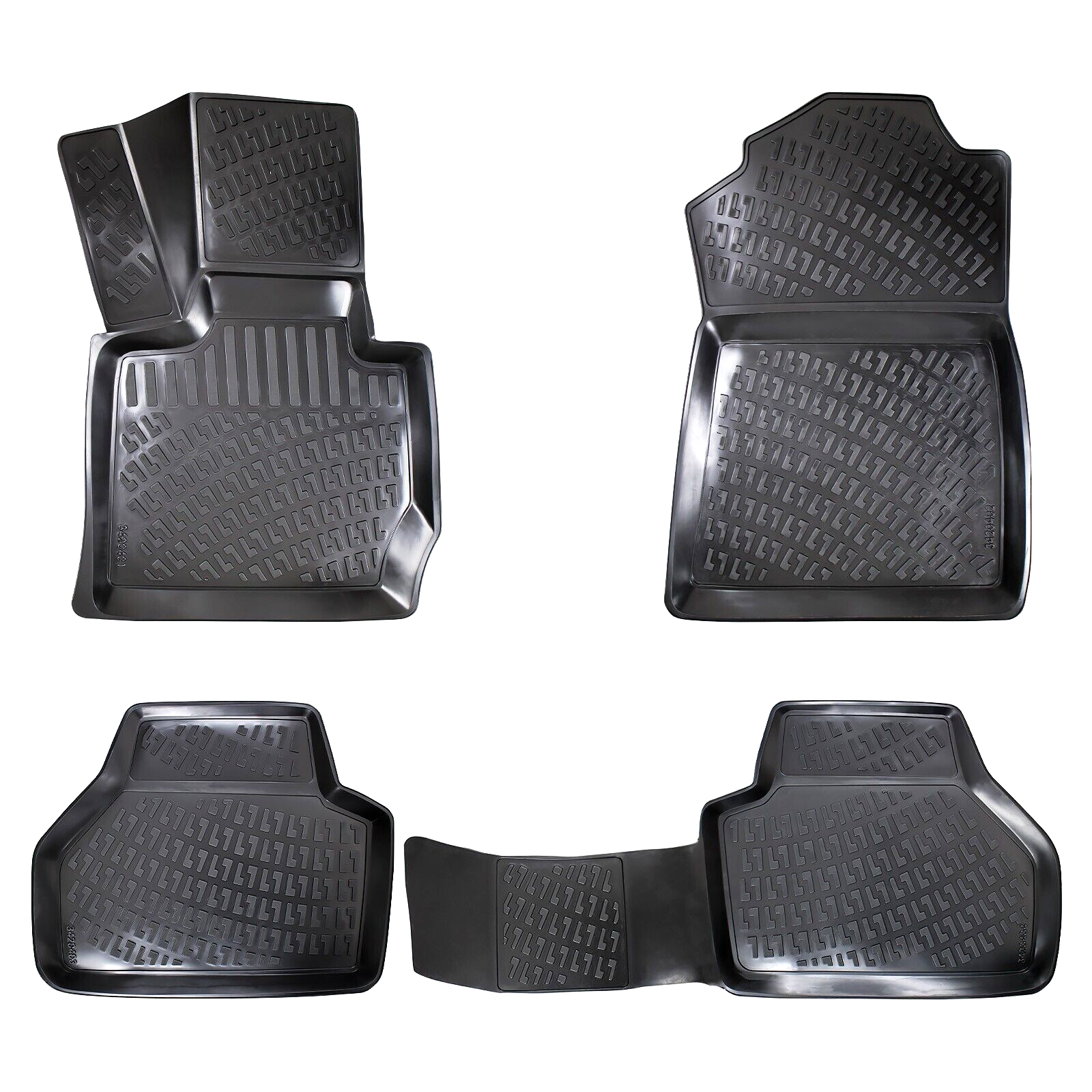 Car Floor Mats Liners For BMW X4 2014-2018 F26 All Season Heavy Duty Auto Rugs