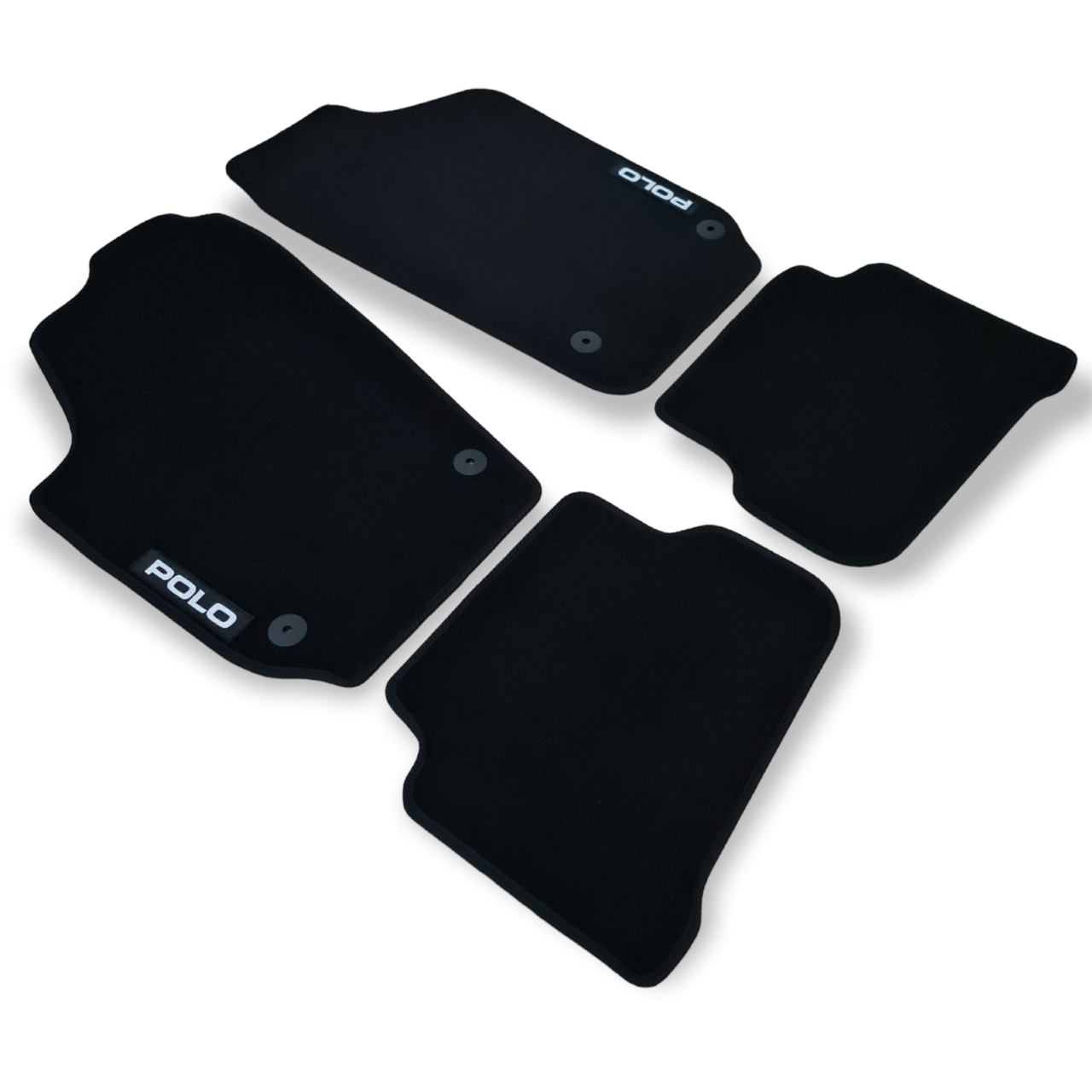 For Volkswagen Polo OEM Quality Carpet Car Floor Mats 2002-2009 Velour Liners